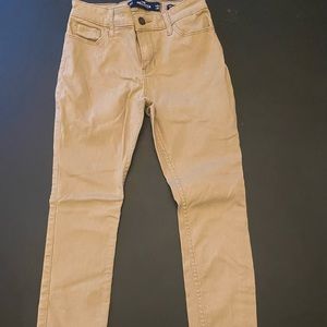 Hollister stretch twill pant. Size 00 or 23Wx 28L